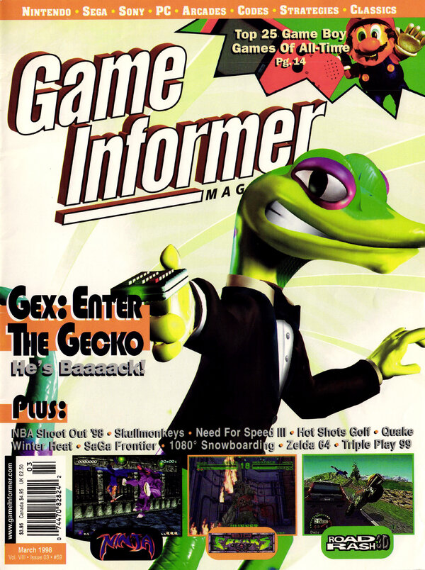 Game Informer Issue 59 (March 1998) cover